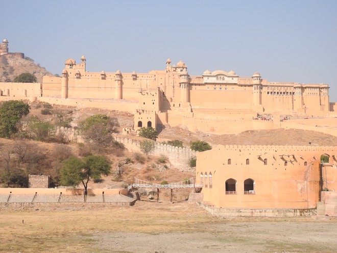 Grandiosidade do Amber Fort