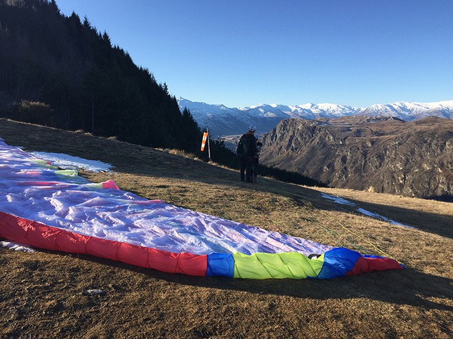 Local onde fizemos o paragliding.