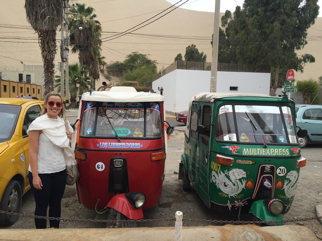 Tuk tuks do Perú.