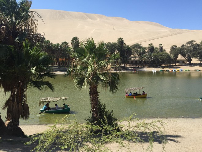 Lagoa de Huacachina.