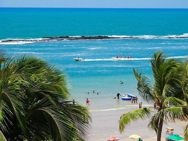 Vista da nossa suíte.