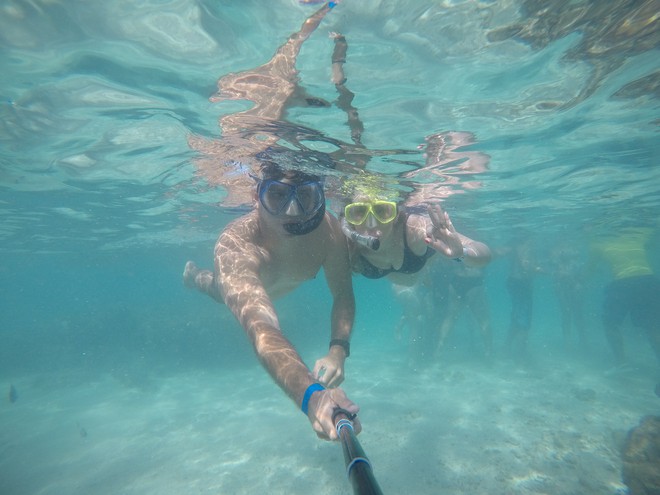 Mergulho nas piscinas naturais de Maragogi