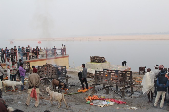 Ritual da cremação em Varanasi