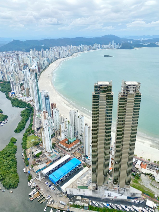 Vista aérea de Balneário Camboriú