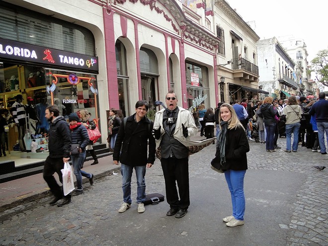 Artistas de rua.