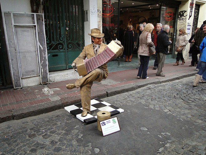 Artistas de rua.