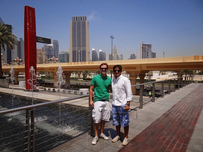 Porta do Dubai Mall.