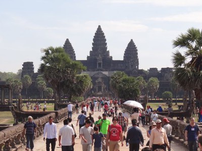 Angkor Wat - Camboja - uma das grandes maravilhas do mundo.