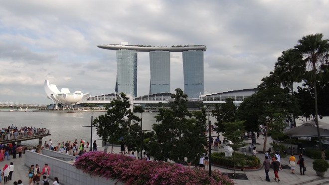 Complexo Marina Bay: a melhor região de Cingapura