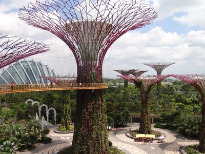 Cingapura - Garden by the Bay - O futuro é agora