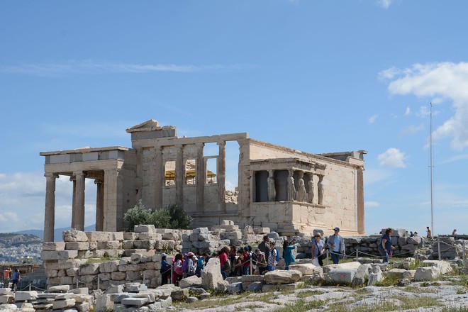 Acrópole: a principal atração turística de Atenas