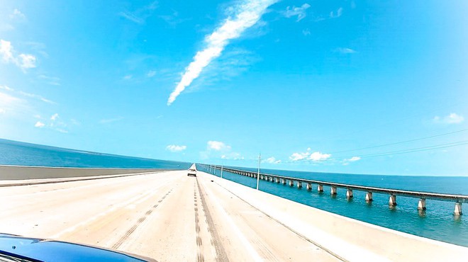 Overseas Highway - A famosa estrada sobre o mar.