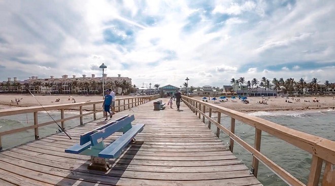 Fishing Pier - Lauderdale By The Sea Foto