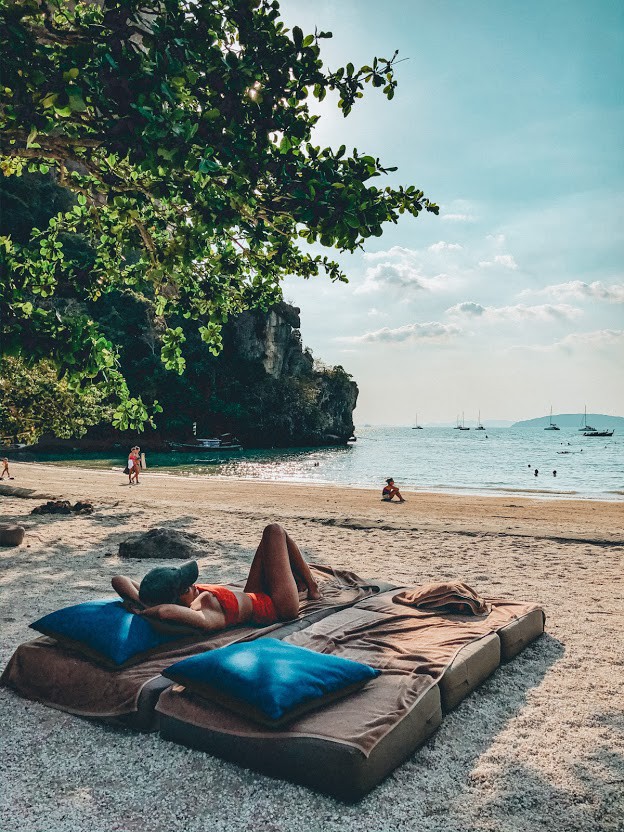 Conforto na Railay Beach