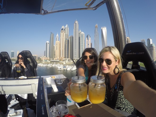 Dubai: conhecendo o "Dinner in the Sky"