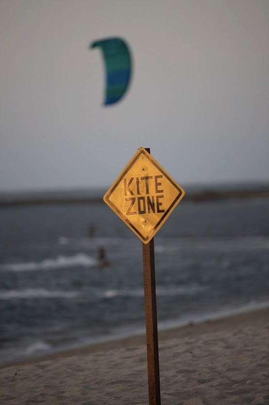 Zona de kitesurf