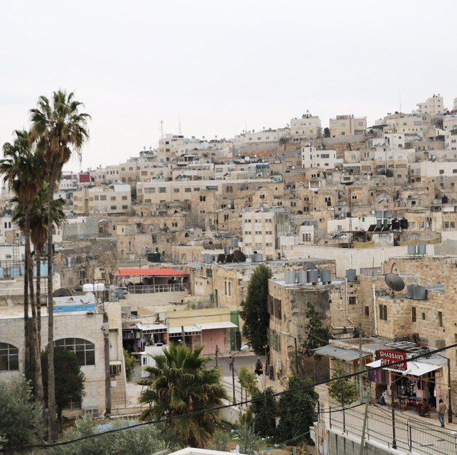 Foto: vista da cidade de Hebron.