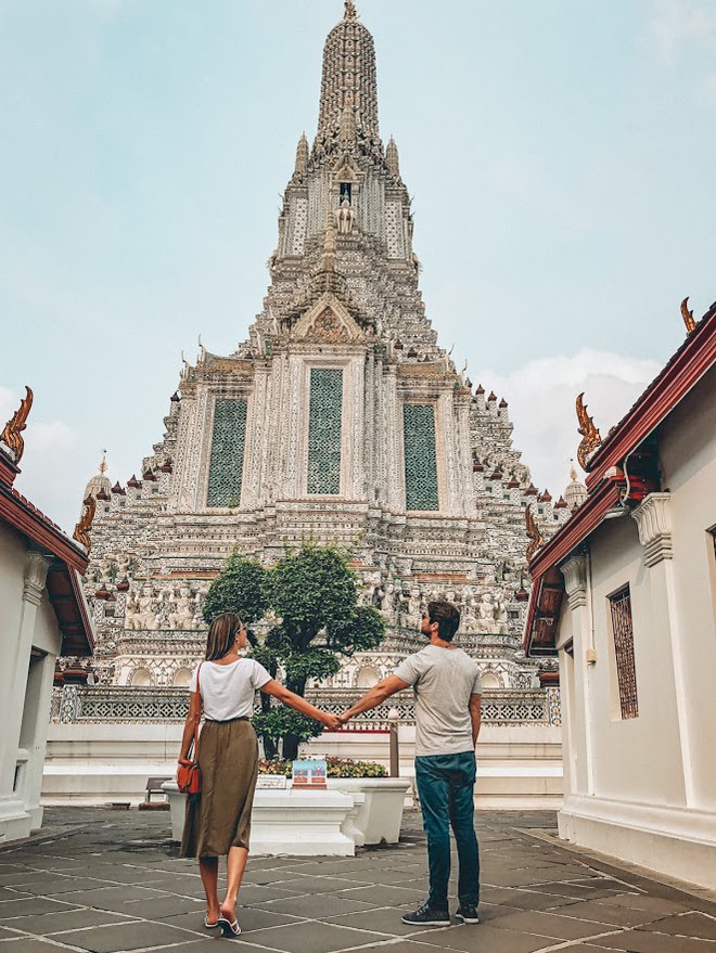 Um dos muitos templos em Bangkok