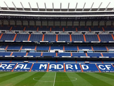Madri - Tour do Santiago Bernabéu.