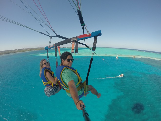 Passeio de Parasail em San Andrés