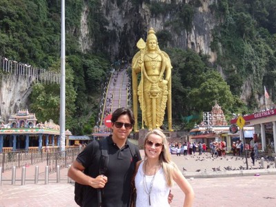 Kuala Lumpur - a impressionante Batu Caves.