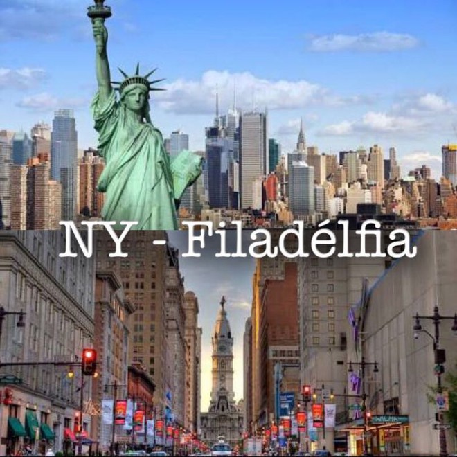 Como ir de Nova Iorque para Filadélfia