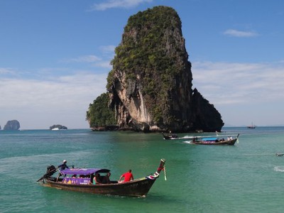 Railay Beach - uma das praias mais bonitas da Tailândia