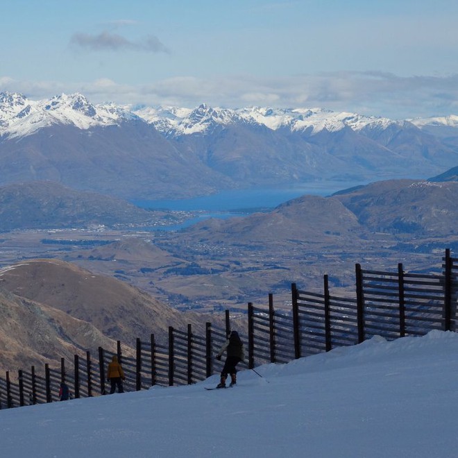 Conhecendo a estação de esqui de Cardrona